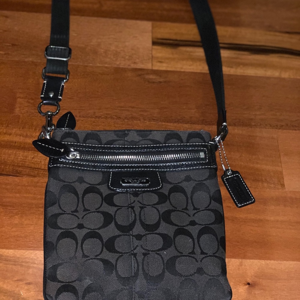 Coach bag with matching wallet